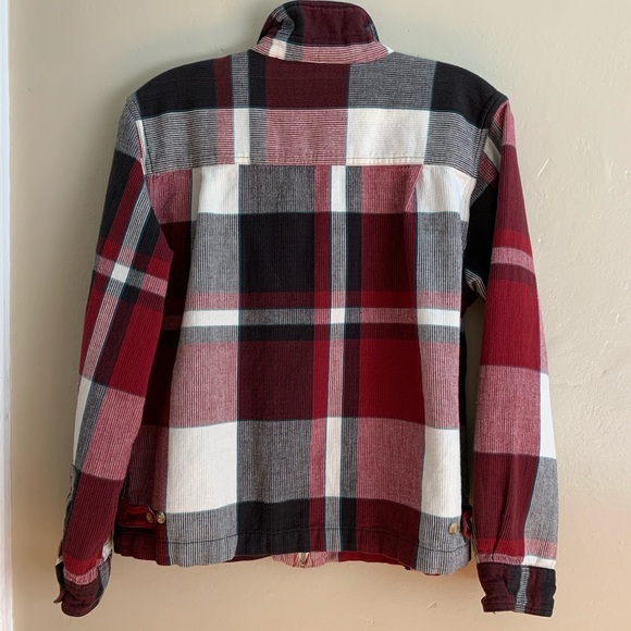 KEREN Hart Plaid Zipper Barn Shirt, Jacket, or Shacked Medium - Picture 2 of 9